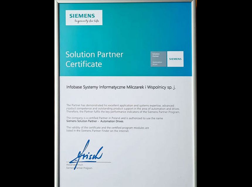 SIEMENS Solution Partner - Automation Drives